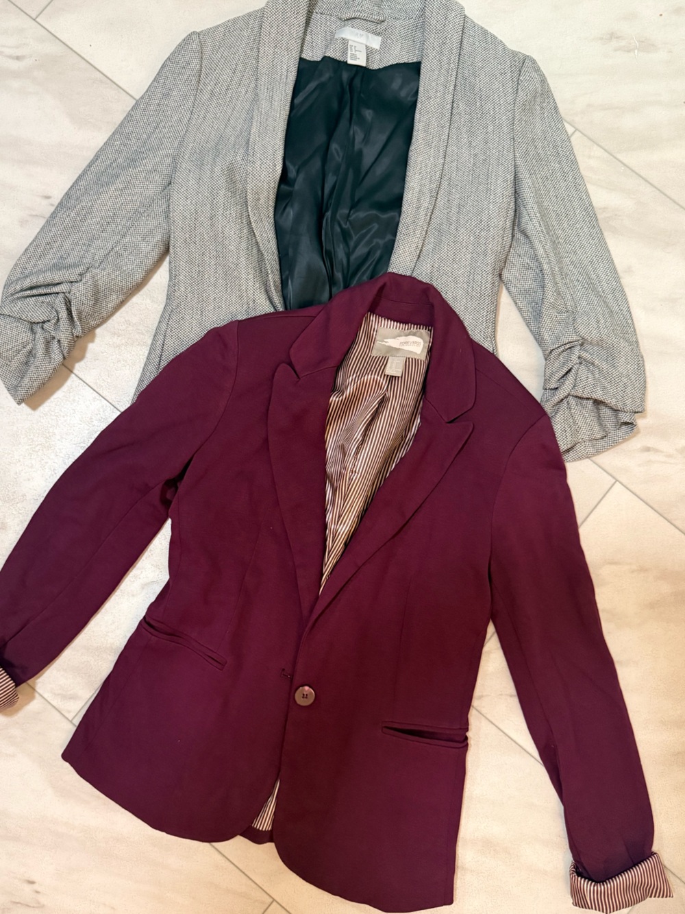 2 BLAZERS FOR $15